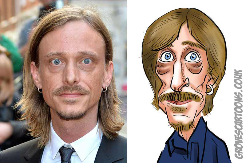 Mackenzie Crook Portrait Mackenzie Crook Caricature