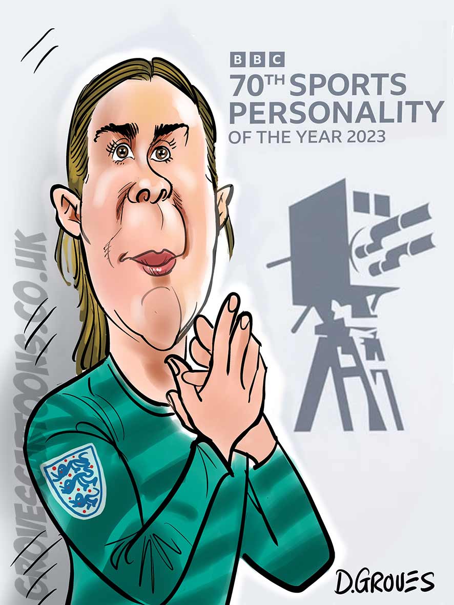 Mary Earps cartoon Mary Earps caricature