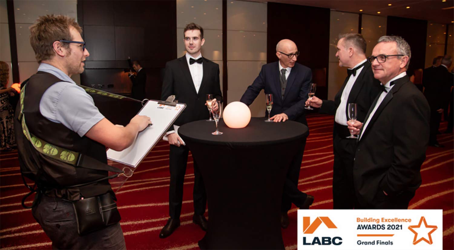 caricature entertainment at a corporate awards night corporate awards night london
