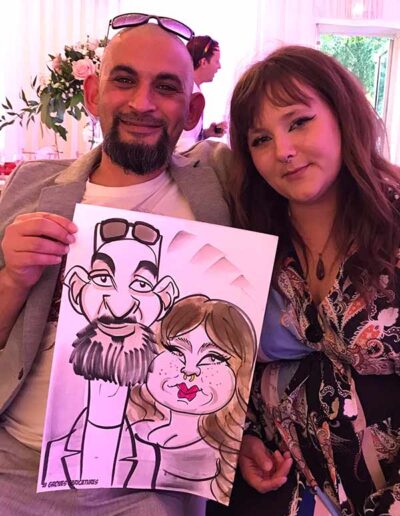 riotous caricature