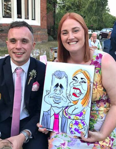 droll caricature