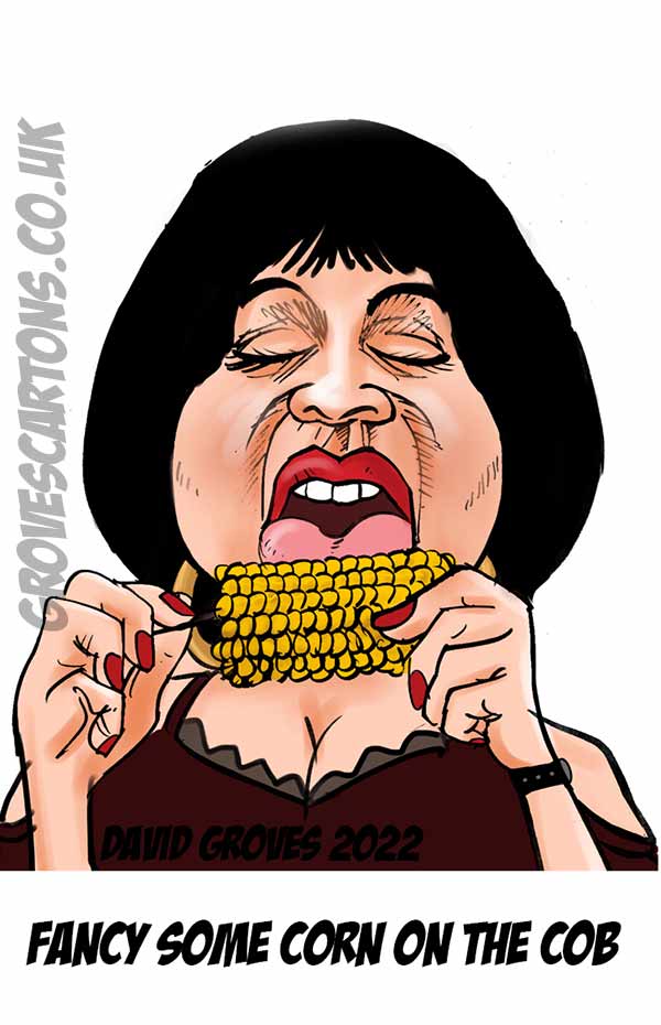 fancy some corn on the cob nessa caricature gavin and stacey caricature ruth jones caricature