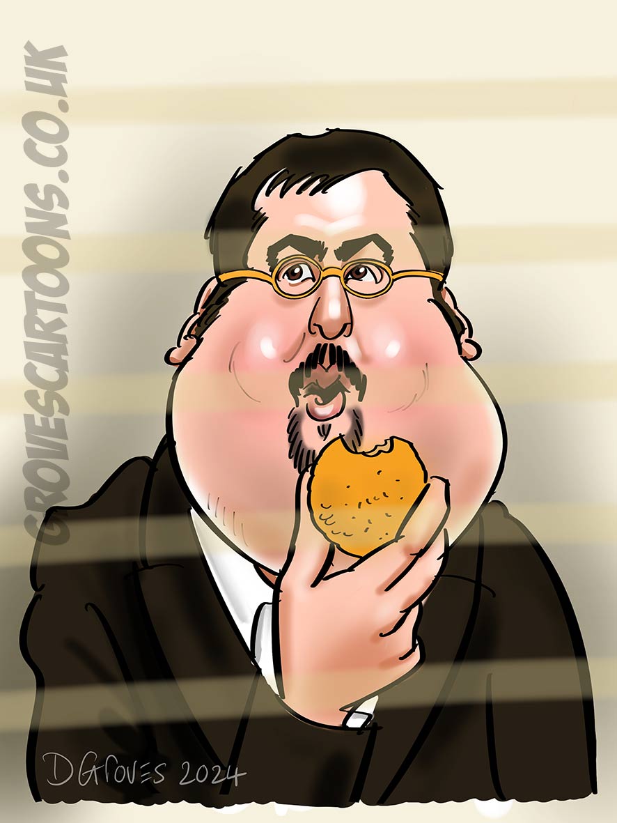 Ewen macIntosh cartoon Ewen MacIntosh caricature