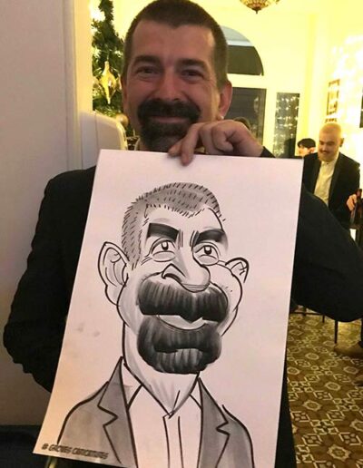 bournemouth man caricature