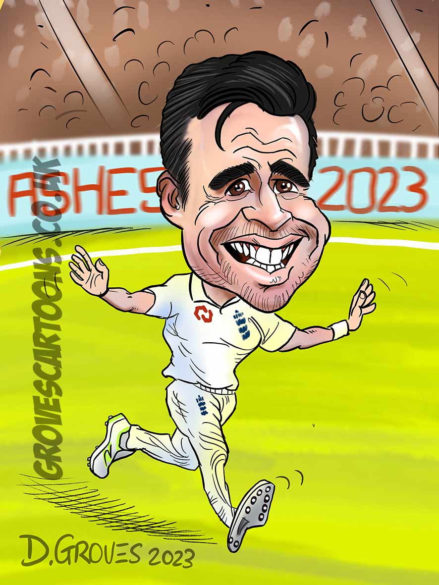 James Anderson cartoon James Anderson caricature