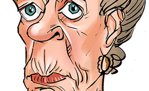 Maggie Smith Maggie Smith Caricature