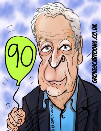 michael caine caricature