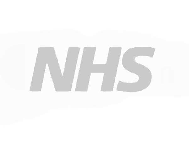 nhs logo and caricatures