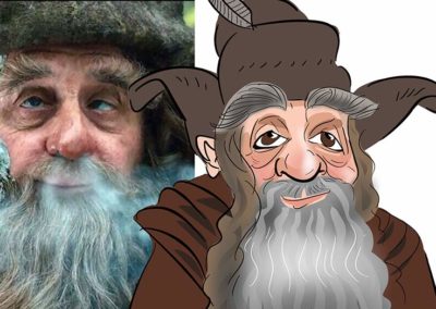 Rafagast lord of the rings caricature