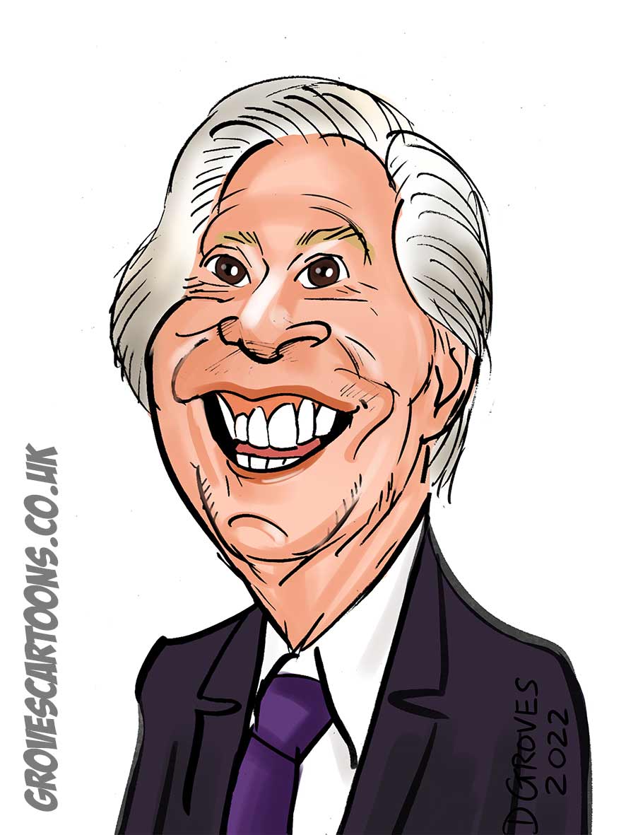 Tony hart cartoon portrait Tony Hart caricature