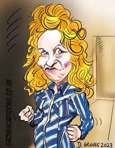 Vivienne Westwood caricature