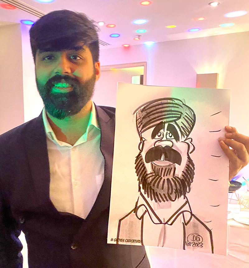 cartoon of the teacher at workshop caricature of the teacher in workshop