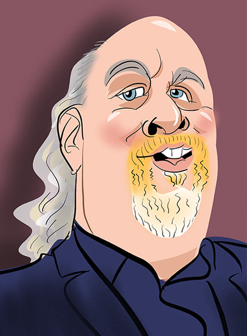 bill bailey caricature