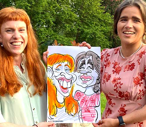 Cartoon Entertainment at its funniest Caricature Entertainment at its funniest
