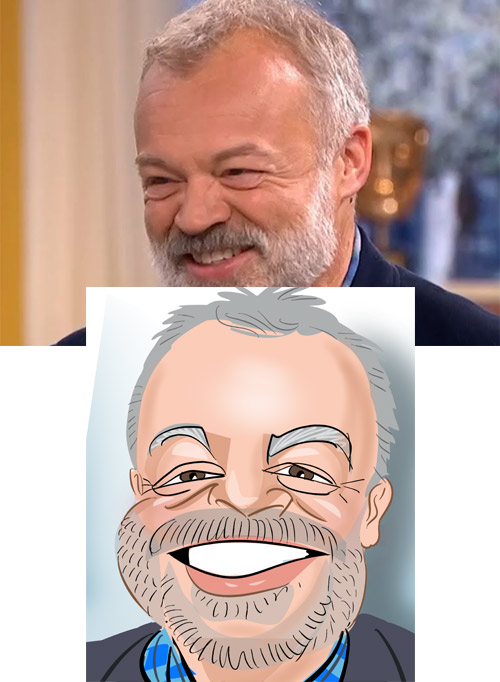 Graham Norton Caricature