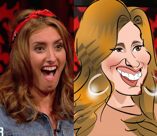 Jessica Knappett Caricature